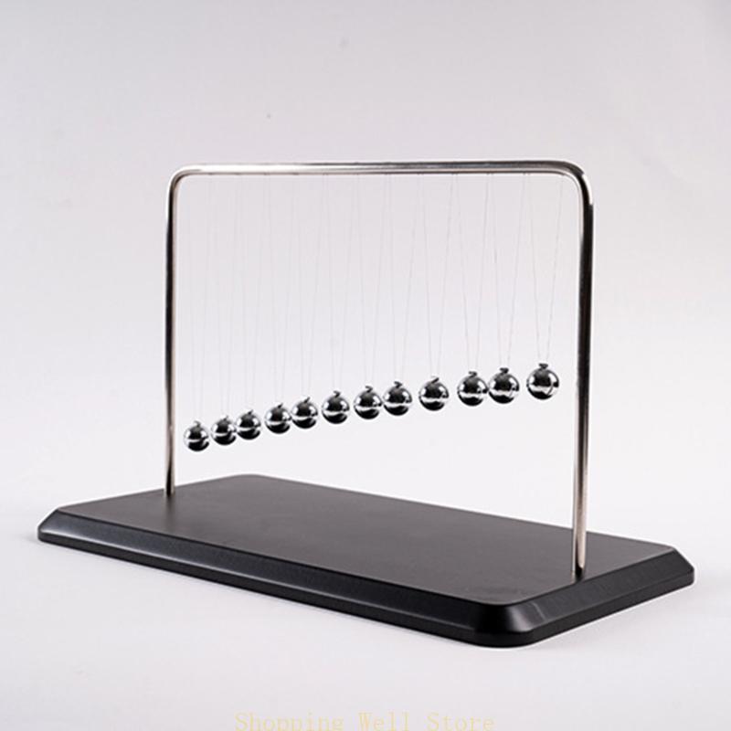 Newton Cradle Large - KX4B Pendulum Waveseverlasting Ballsdesktop Model tạo