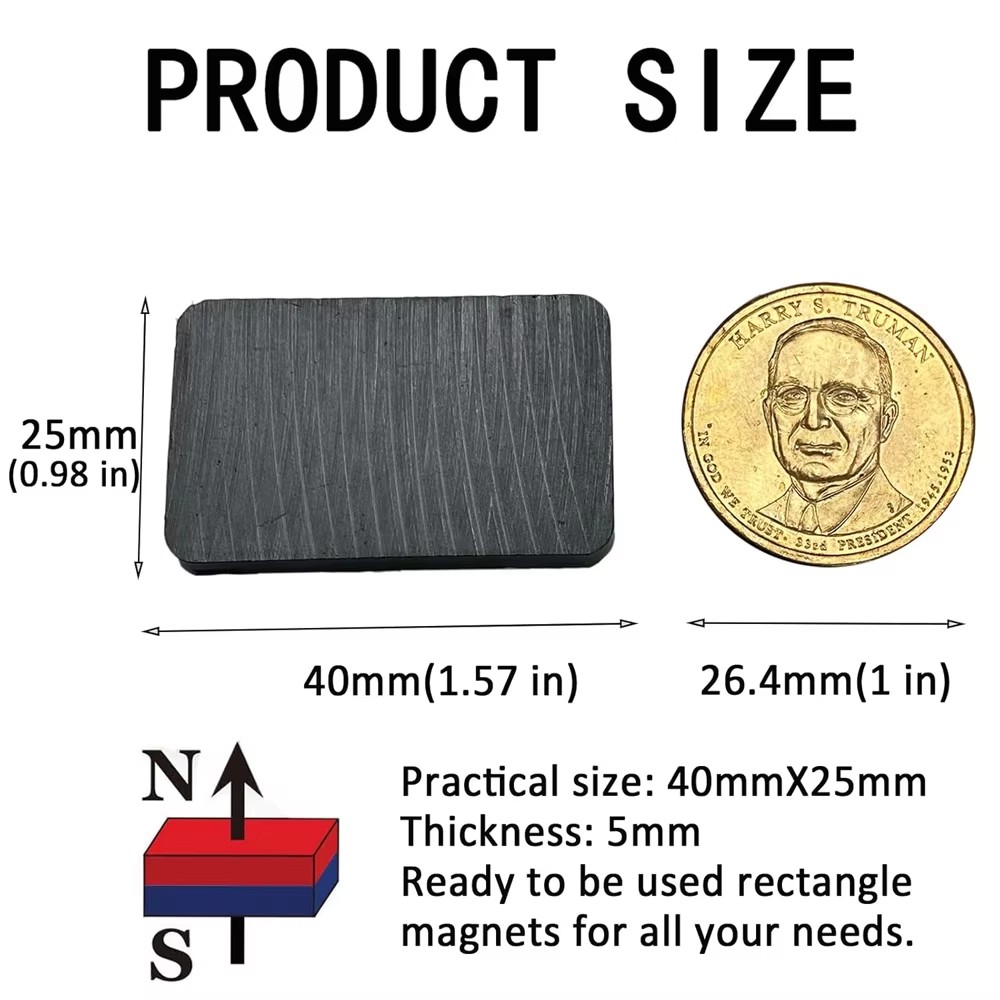 8/12pcs Ferrite Ceramic Blocks - đánh giá và giá Science And Hobby