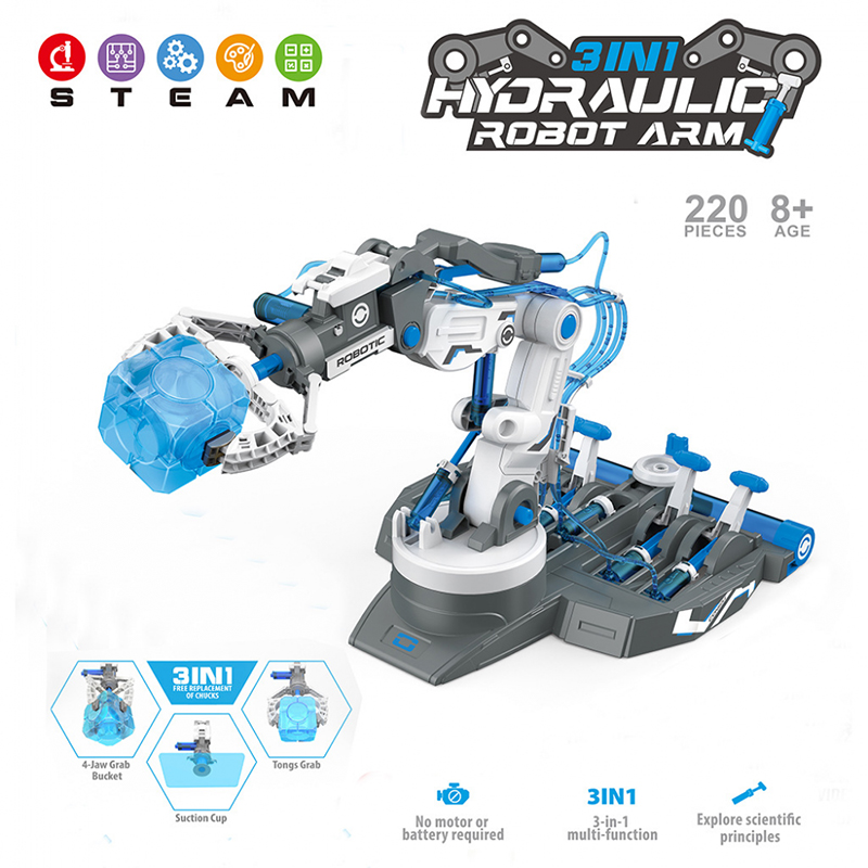 DIY Assembled Hydraulic Mechan - đánh giá và giá Science Toys Diy