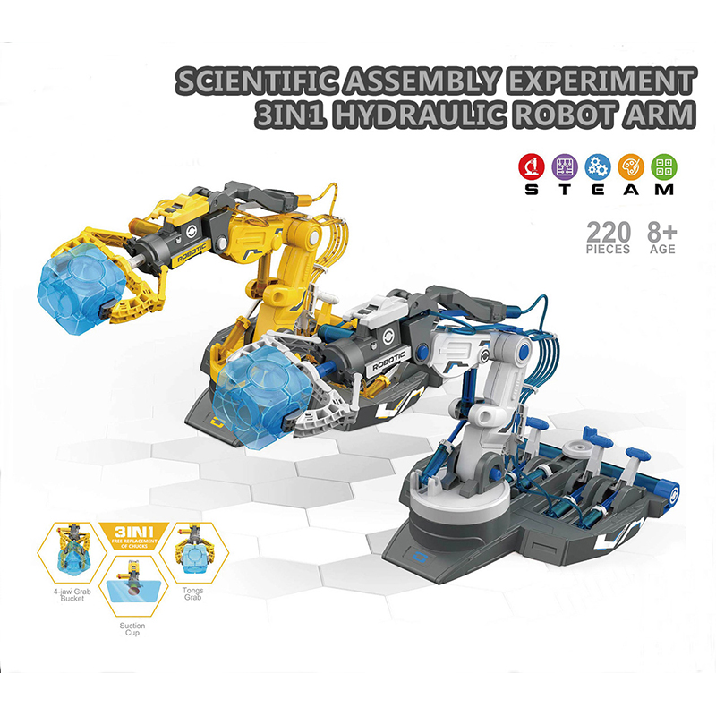 DIY Assembled Hydraulic Mechan - đánh giá và giá Science Toys Diy