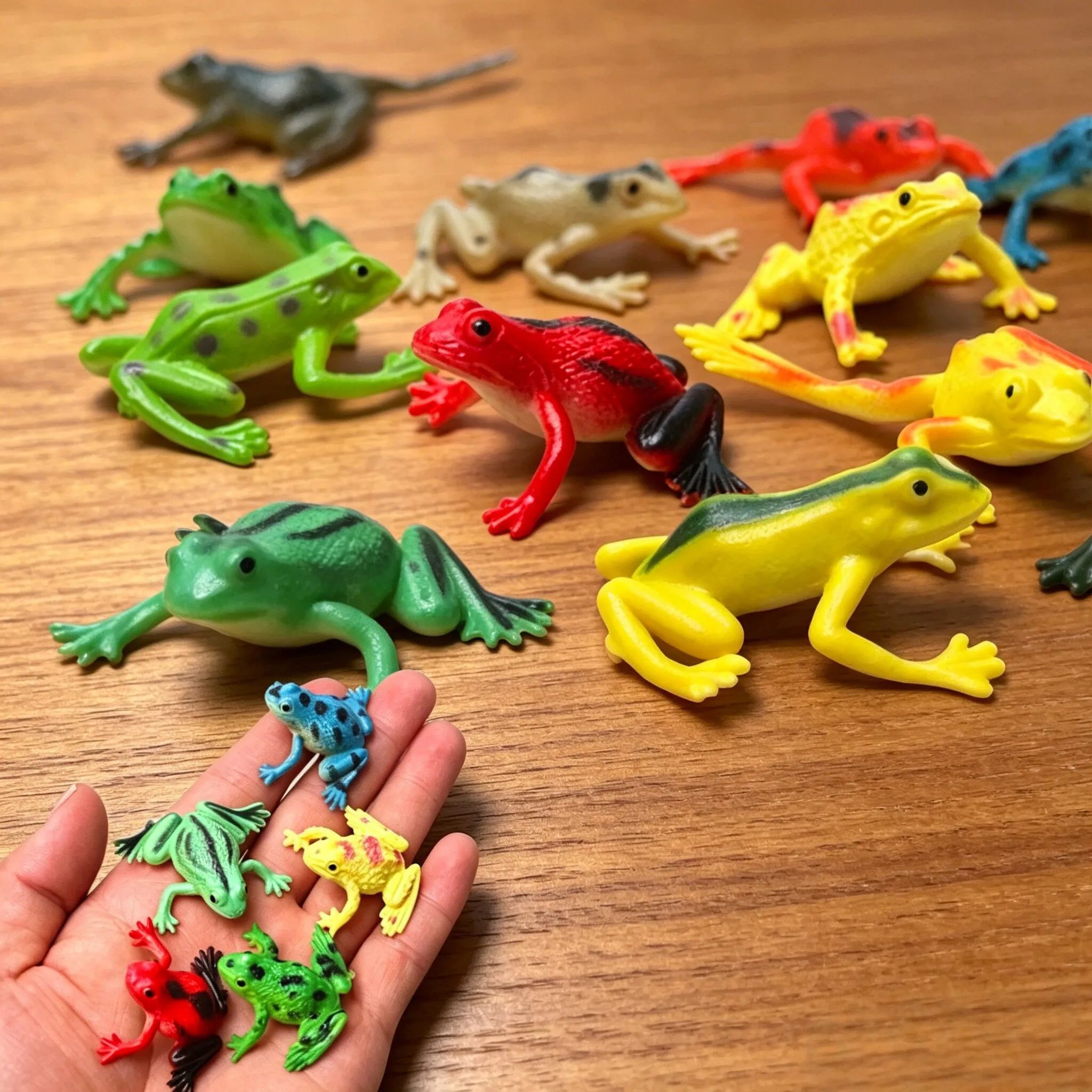 12Pcs Realistic Frogs Statue K - đánh giá và giá Science And Hobby