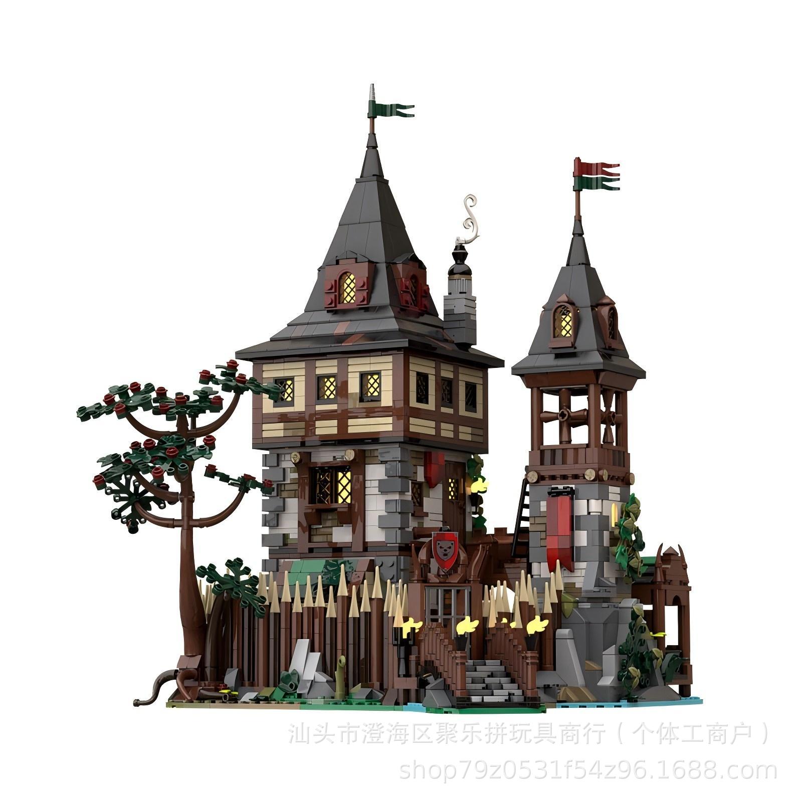 MOC Bear King Castle Mosaic Bu - đánh giá và giá Science And Hobby