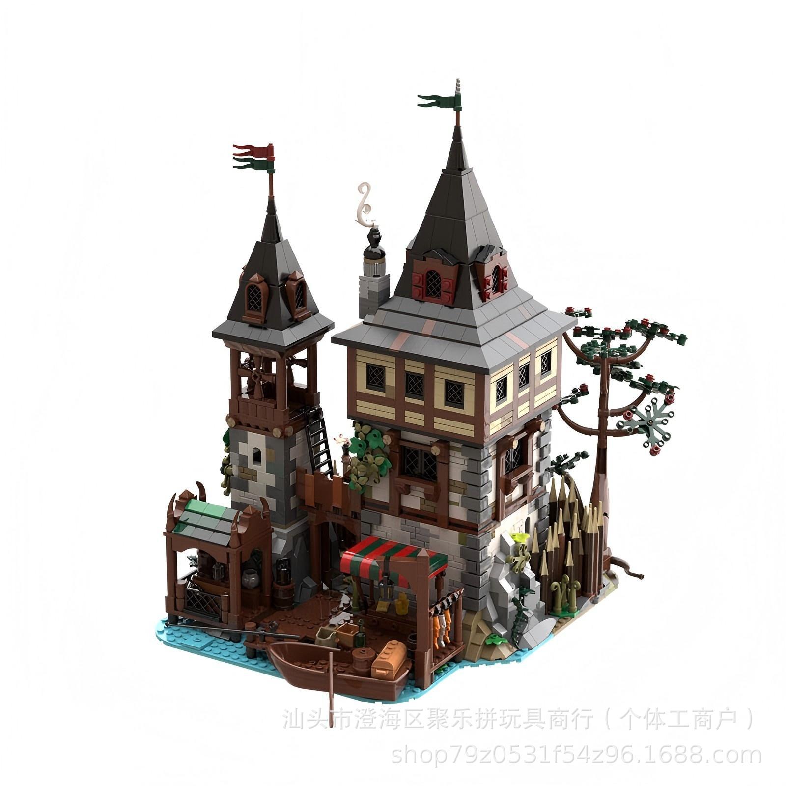 MOC Bear King Castle Mosaic Bu - đánh giá và giá Science And Hobby
