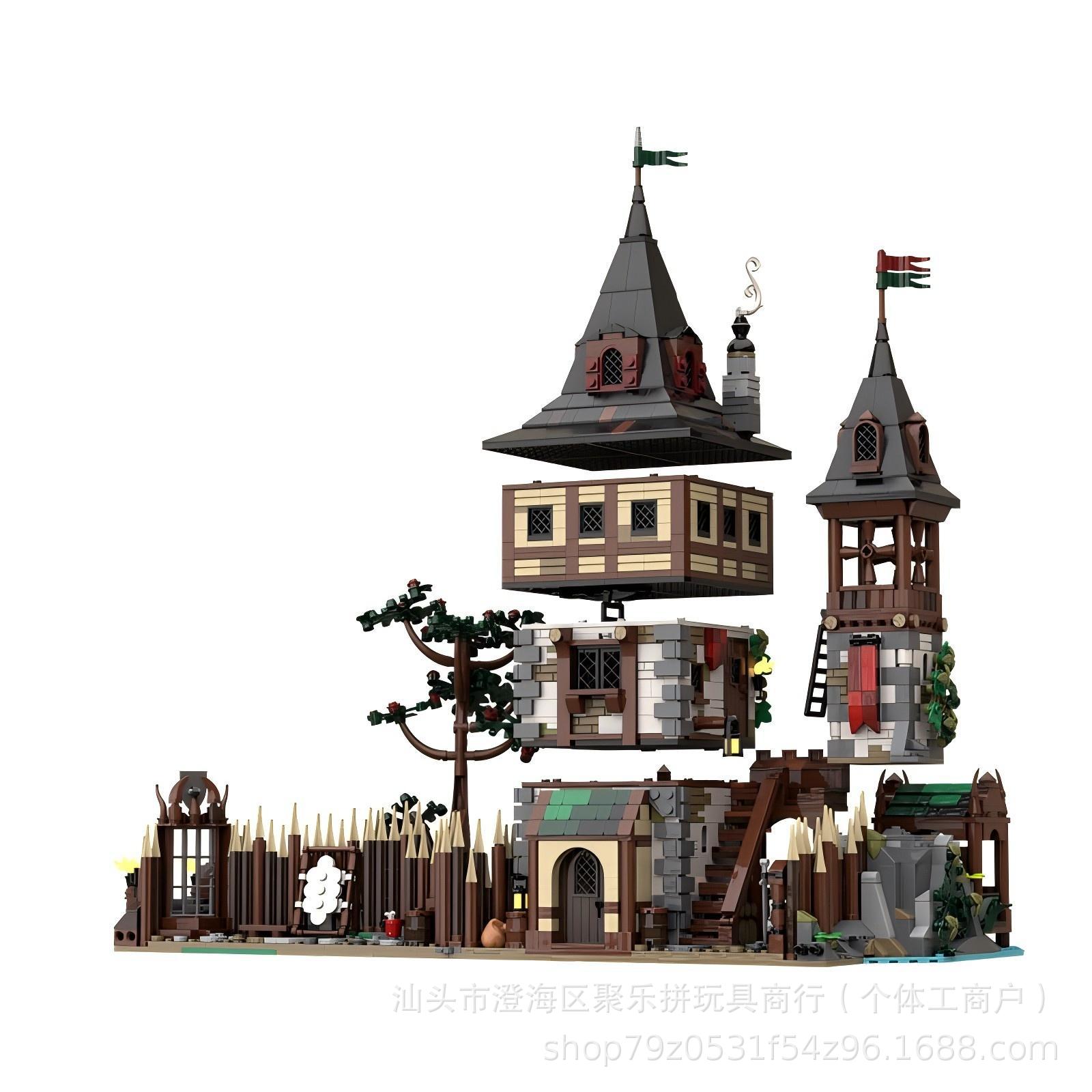 MOC Bear King Castle Mosaic Bu - đánh giá và giá Science And Hobby