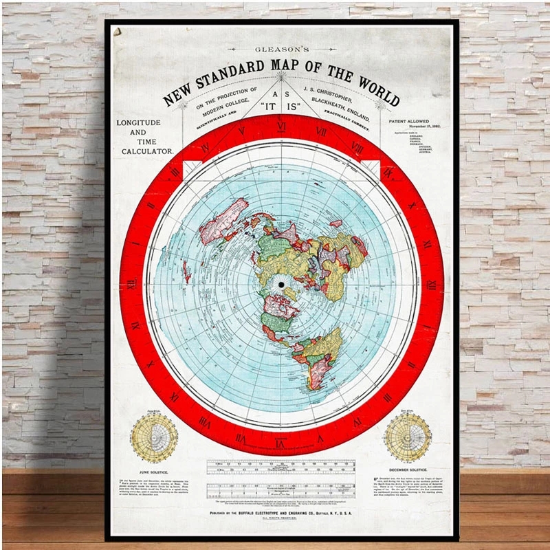 Áp Phích Và Hình In 1892 Trái  - đánh giá và giá Star Map Poster